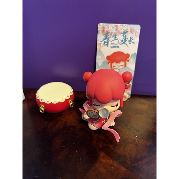 Rolife X Nanci GREATER HEAT Solar Terms Mini Figure Designer Art Toy NEW Card - Picture 3 of 11